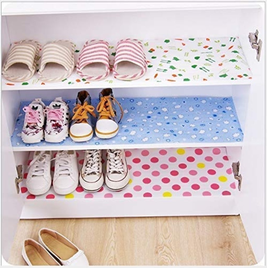 Anti-Slip Kitchen Cabinet Shelf Liner Roll | Waterproof Drawer & Cupboard Foam Mat (30x300cm)