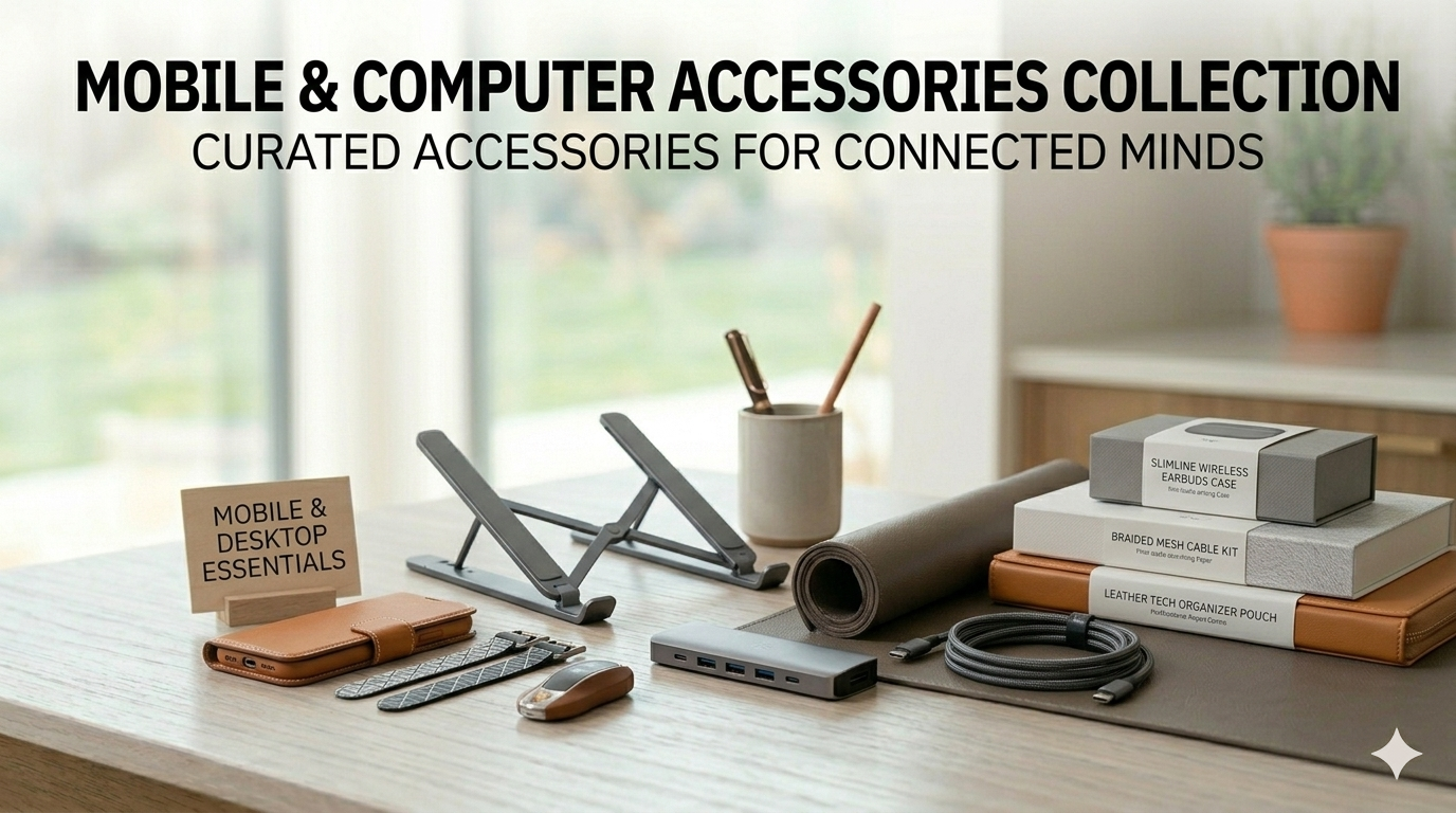 Mobiles and computer accessories