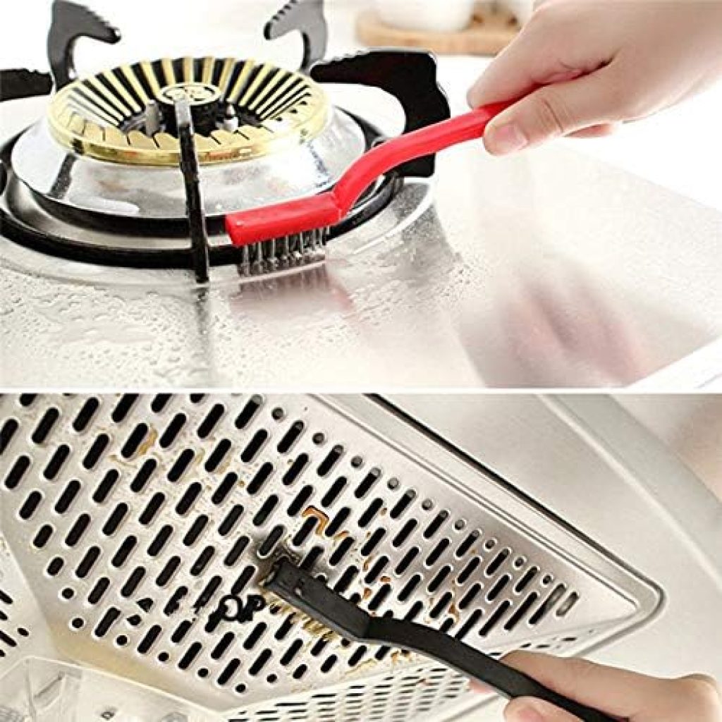 3-Piece Mini Wire Brush Set for Deep Cleaning | Scratch-Free Brass, Nylon & Stainless Steel Detail Brushes