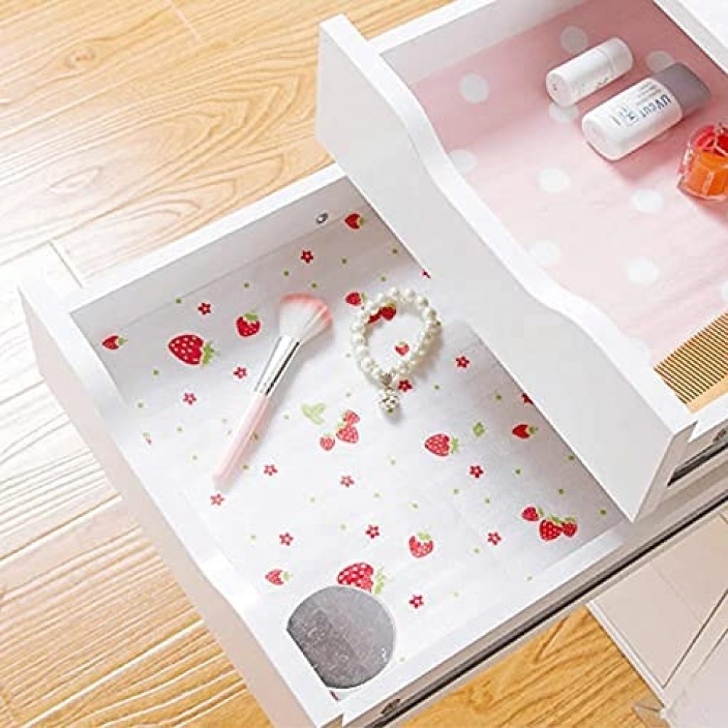 Anti-Slip Kitchen Cabinet Shelf Liner Roll | Waterproof Drawer & Cupboard Foam Mat (30x300cm)