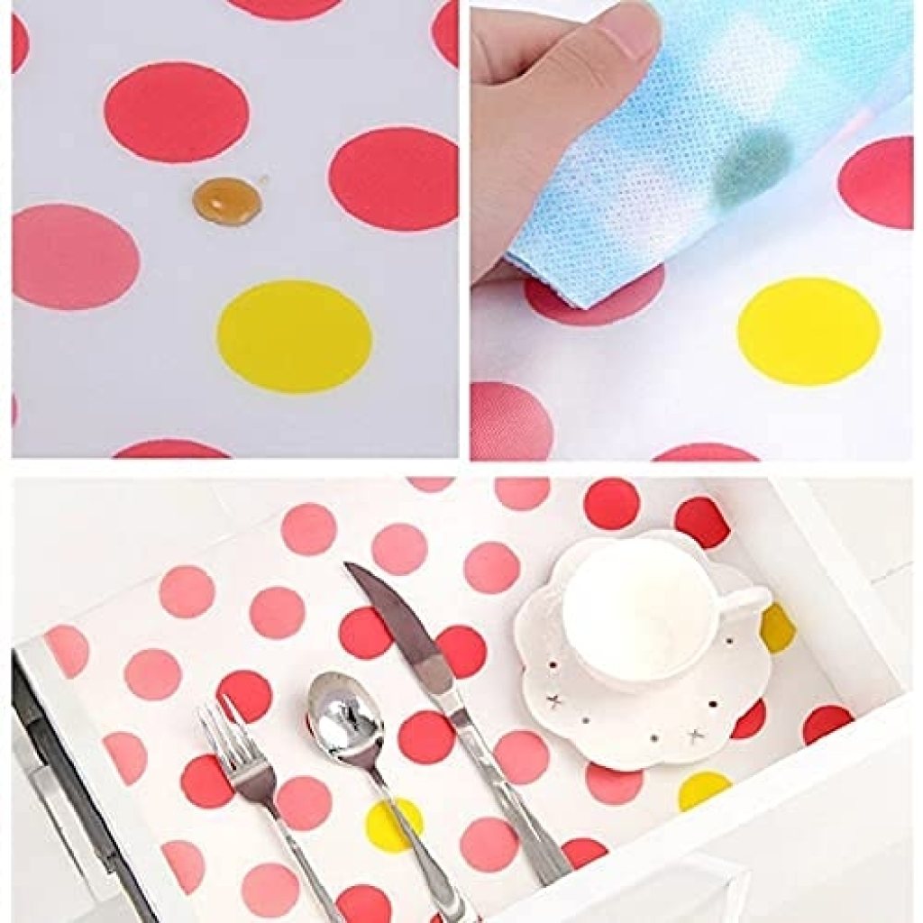 Anti-Slip Kitchen Cabinet Shelf Liner Roll | Waterproof Drawer & Cupboard Foam Mat (30x300cm)