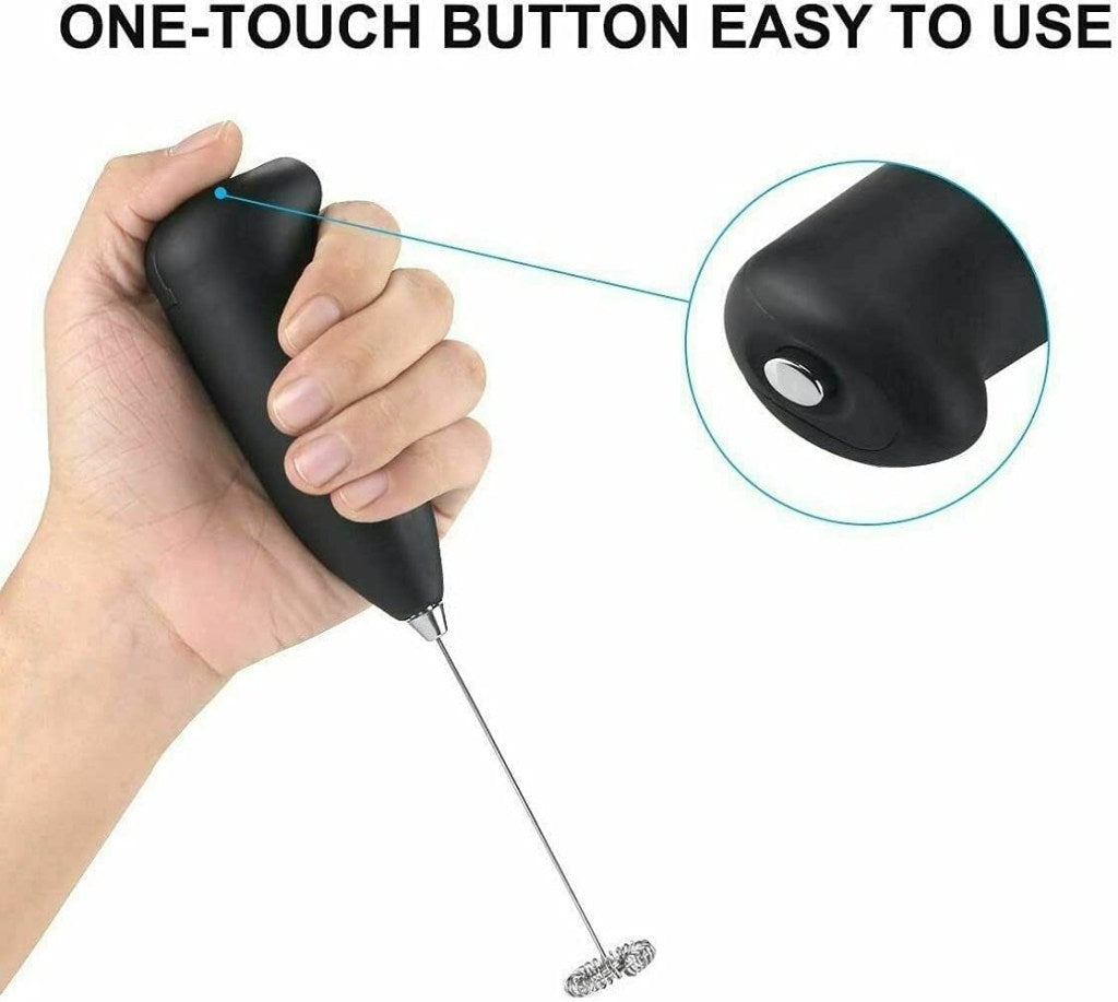 Electric Coffee Beater & Milk Frother | Handheld Drink Mixer Whisk