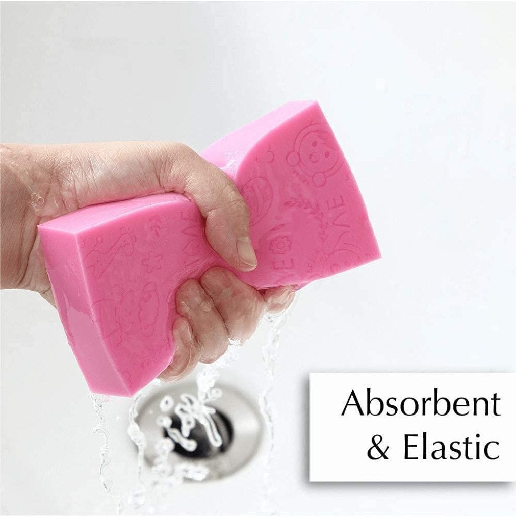 Ultra-Soft Exfoliating Bath Scrubber Sponge | Magic Dead Skin Remover Pouf