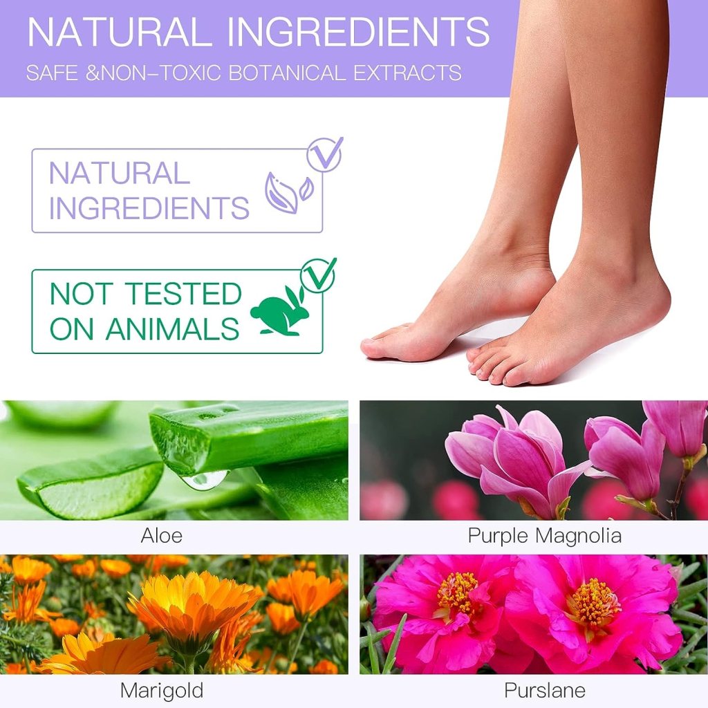 Exfoliating Foot Peeling Mask | Natural Lavender Dead Skin & Callus Remover