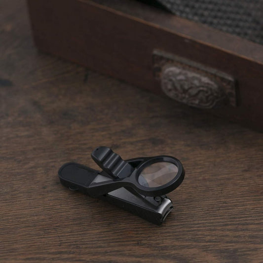 Nail Clipper with Magnifying Glass | Ergonomic Senior & Baby Care Nail Cutter