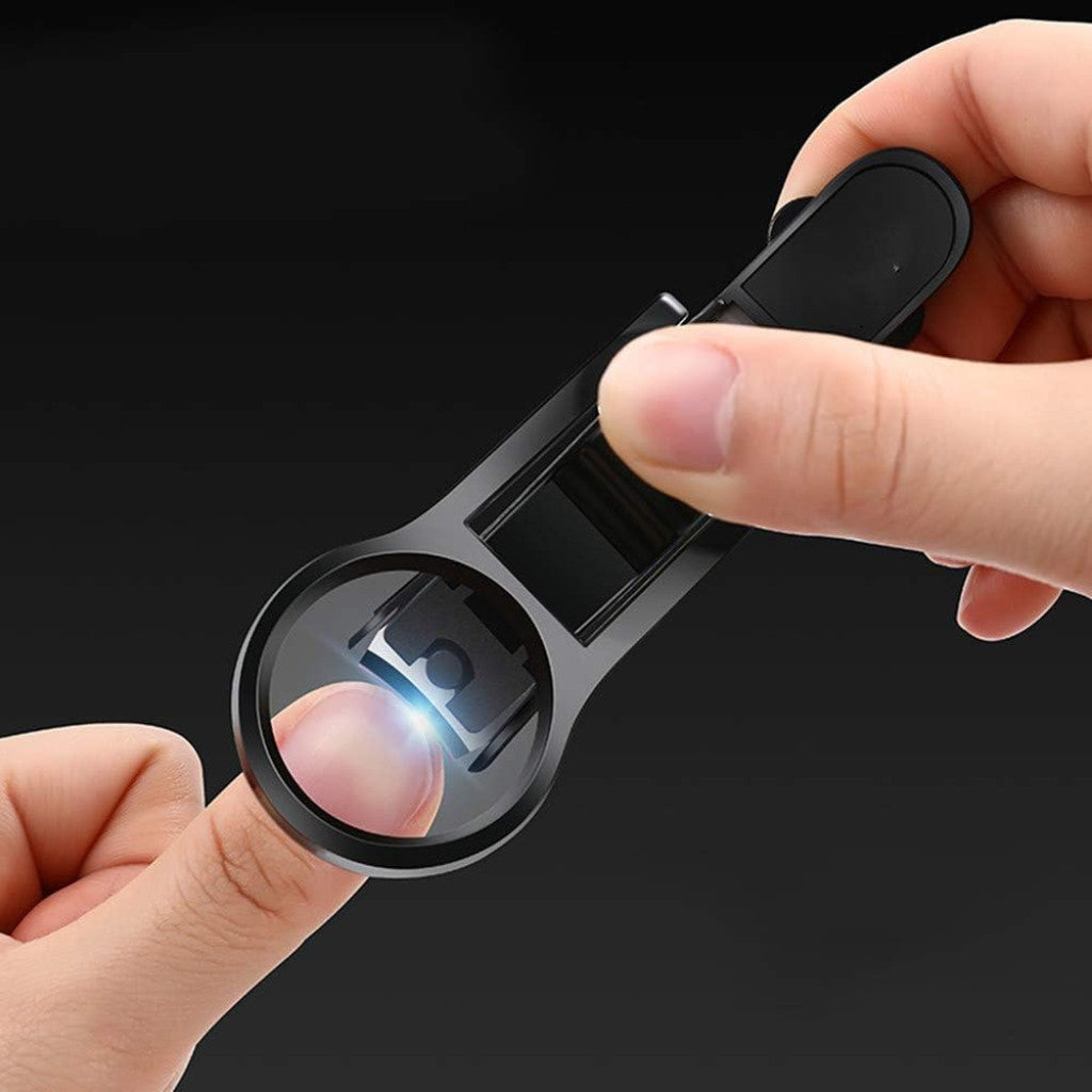 Nail Clipper with Magnifying Glass | Ergonomic Senior & Baby Care Nail Cutter