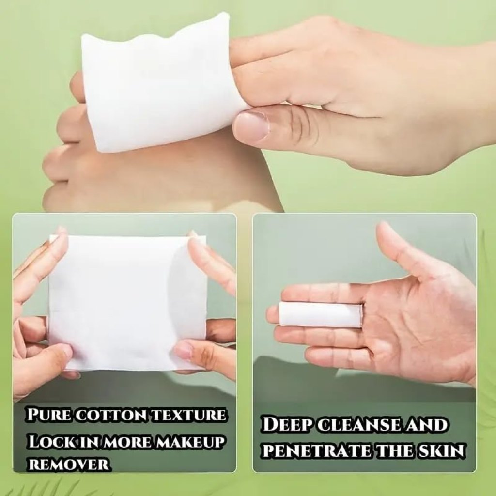 Deep Cleansing Makeup Remover Wipes | 60-Pack Hydrating Refreshing Wet Tissues