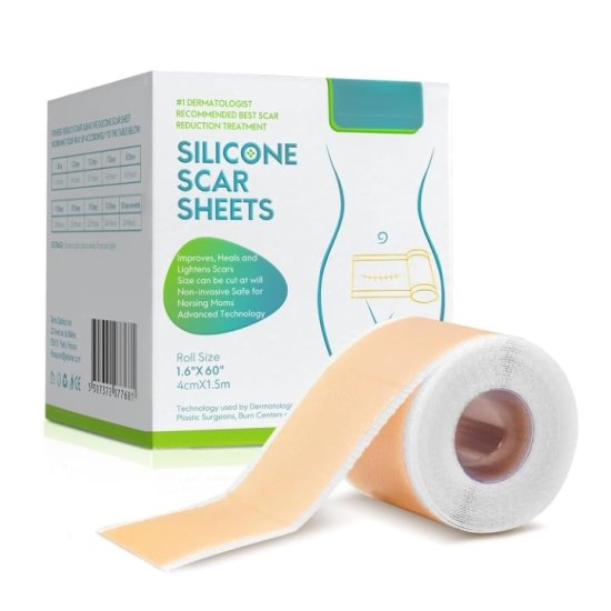 Medical Silicone Scar Removal Tape Roll | Advanced Keloid & C-Section Scar Treatment