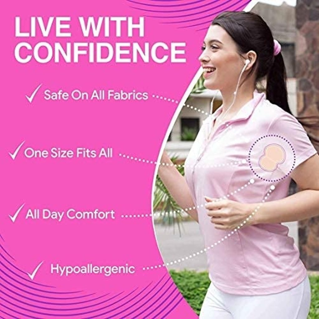 Disposable Underarm Sweat Pads | 10-Pack Ultra-Absorbent Shield Guards