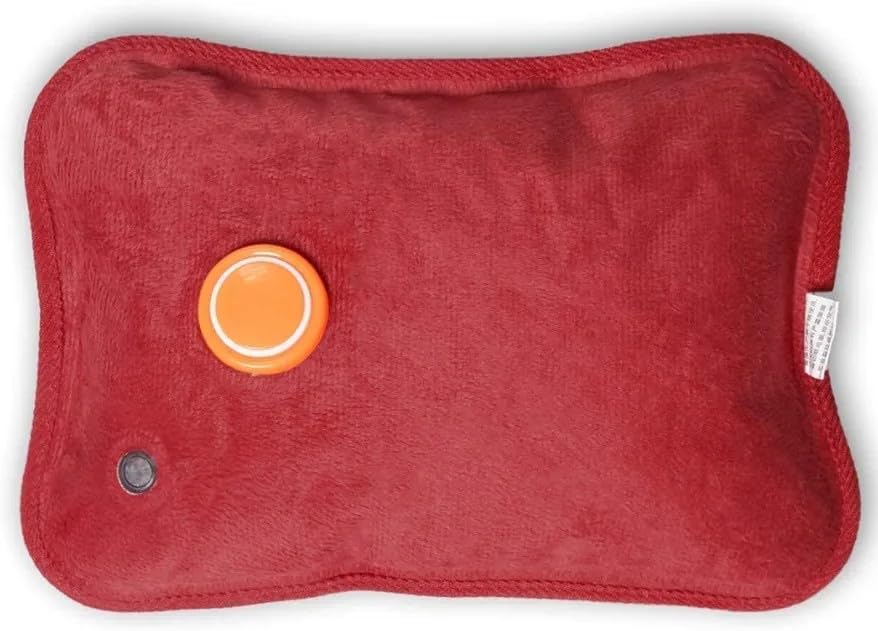 Velvet Heating Bag, Heat Bags for Pain Relief with soft velvet hand pocket, Electric hot Pad, Heat Water Bottle (Multi Color)