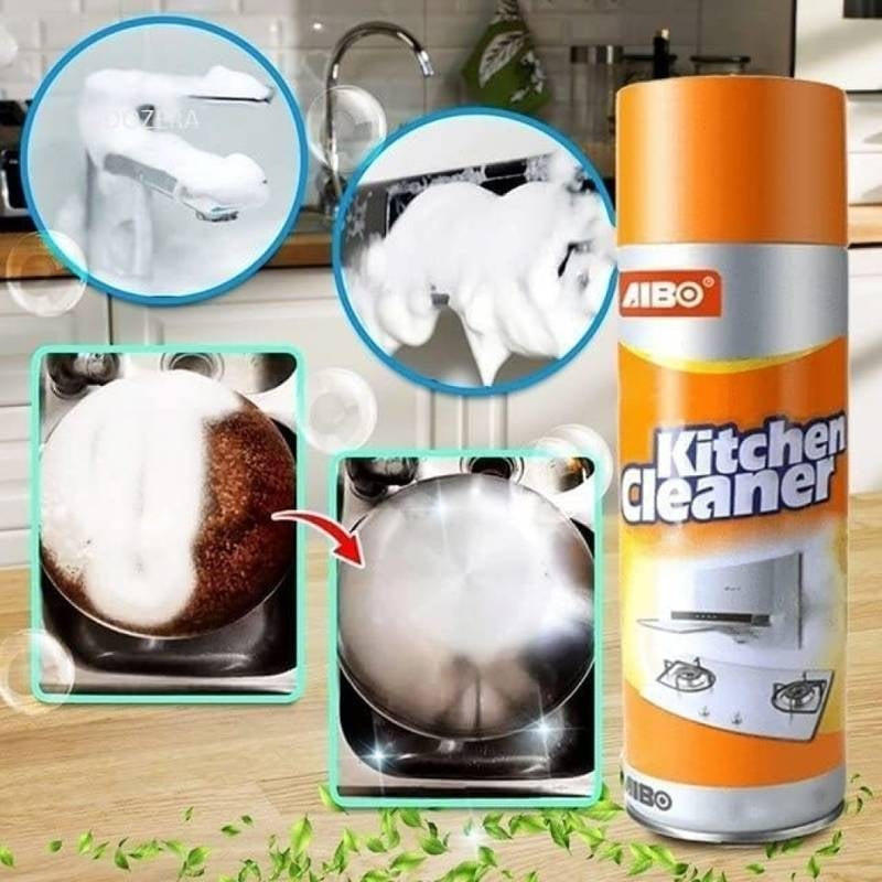 Kitchen Cleaner Foam Spray Multi Function Spray 500ml Cleaning Accessories