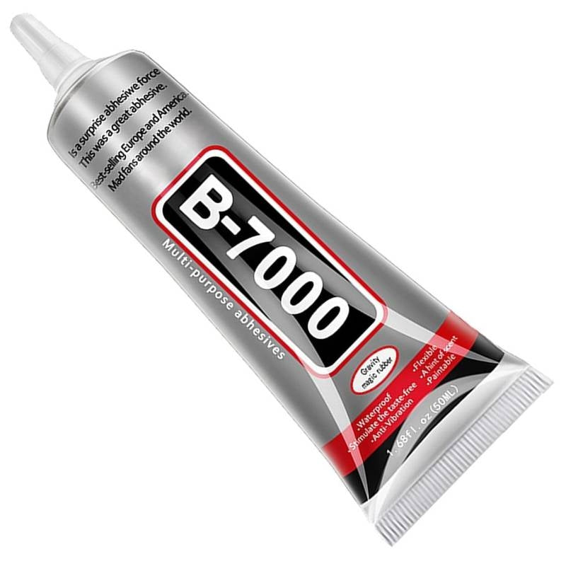B-7000 multi-purpose adhesive tube on a white background