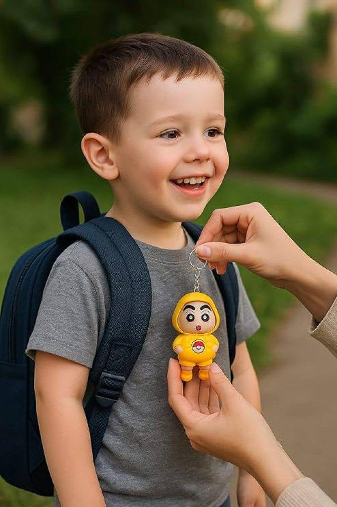 Shinchan Face Changing Keychain Toys