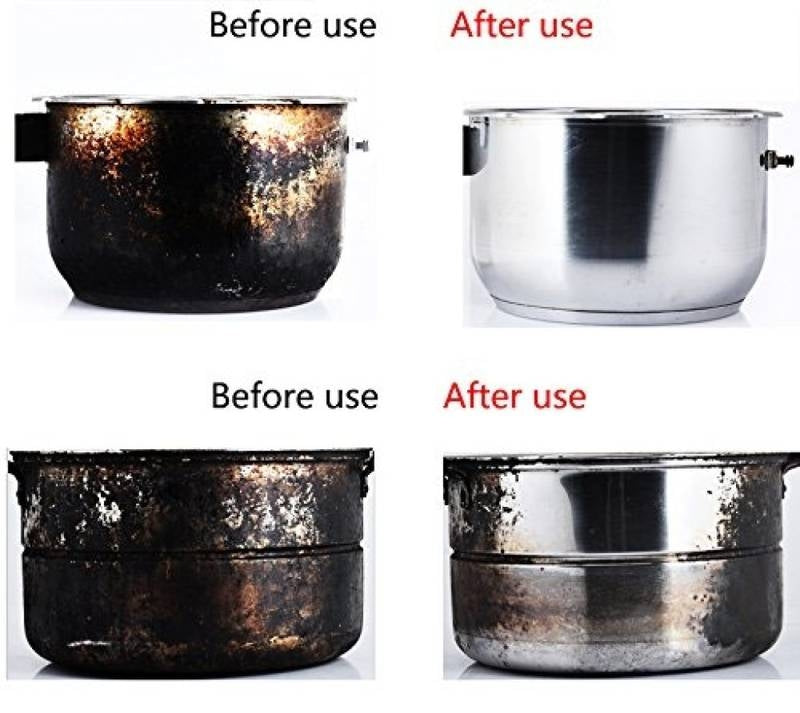Magic Metal Rust Remover Eraser Stick | 2-Piece Stainless Steel Stain Cleaner