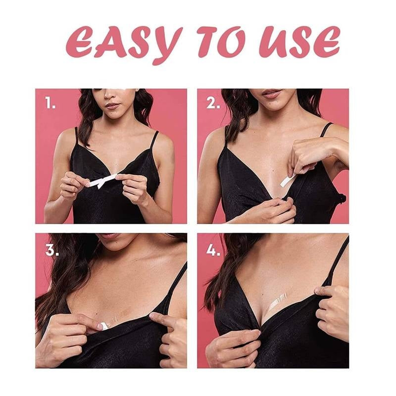 Step-by-step guide on how to use a product, with a pink background and text 'Easy to Use'.