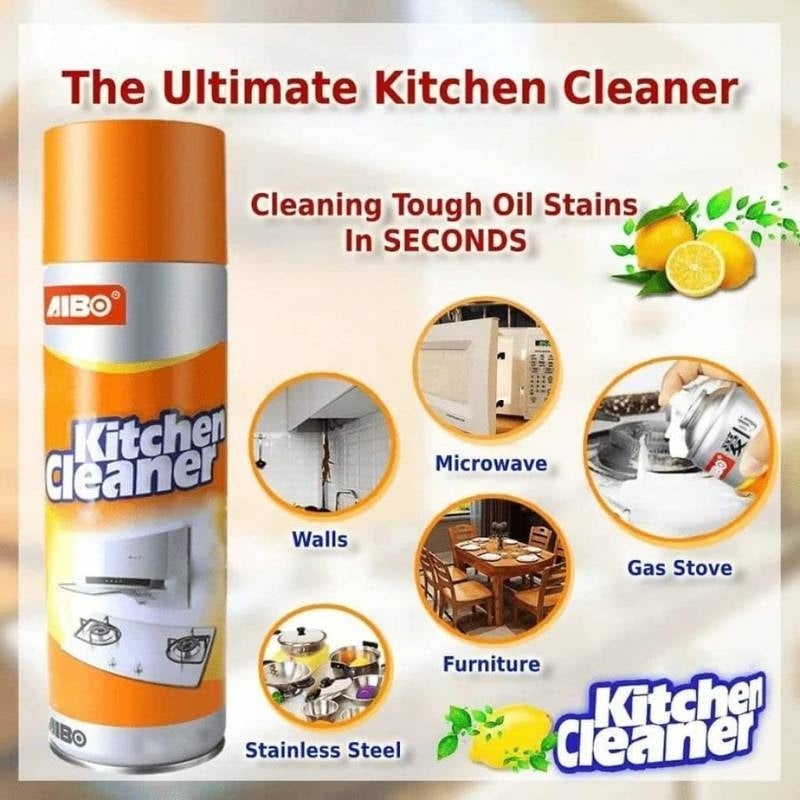Kitchen Cleaner Foam Spray Multi Function Spray 500ml Cleaning Accessories
