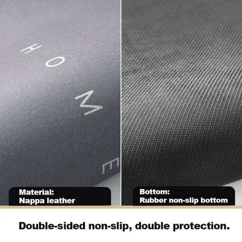 Super Absorbent Quick-Dry Bath Mat – Anti-Slip Diatomite Floor Mat for Bathroom & Shower (Soft Nappa Leather Finish)
