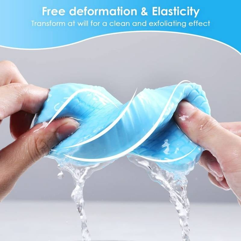 Ultra-Soft Painless Baby Bath Sponge – Gentle Exfoliating Body Scrubber for Toddlers & Infants