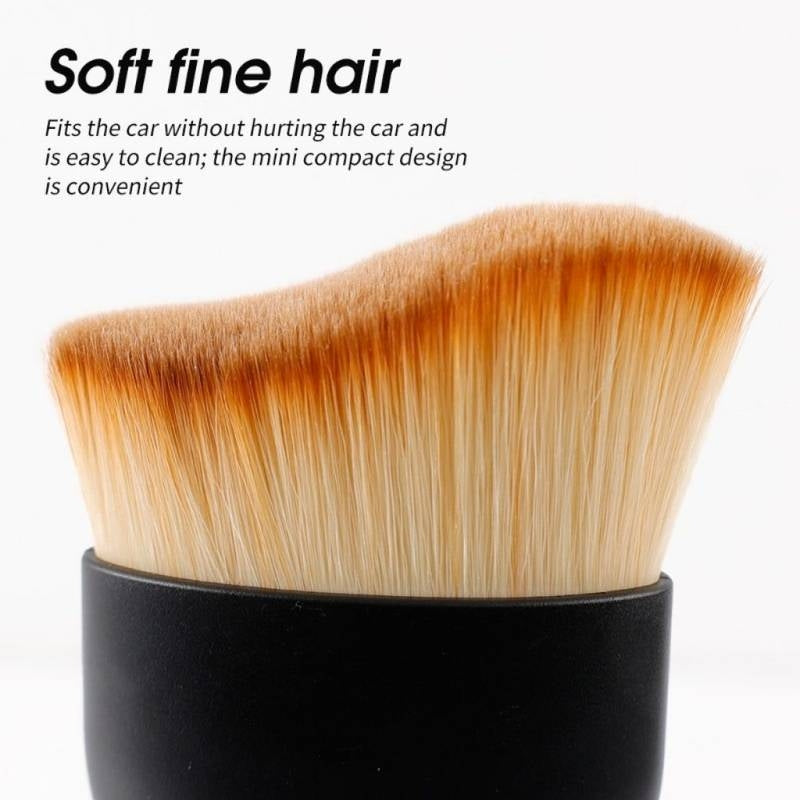 Ultra-Soft Car Interior Detailing Brush – Scratch-Free Duster for Dashboard, Air Vents, and Center Console