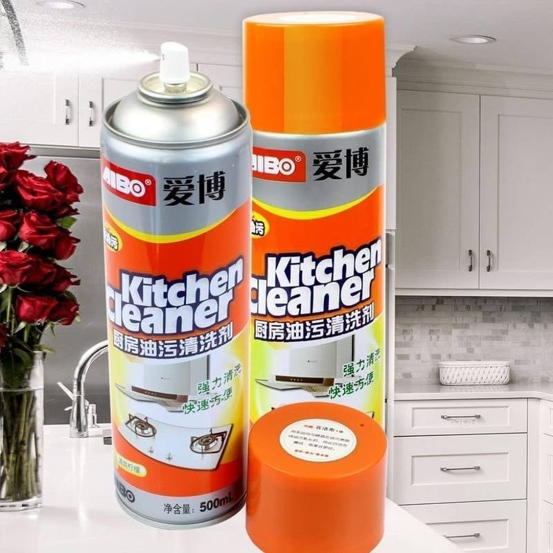 Kitchen Cleaner Foam Spray Multi Function Spray 500ml Cleaning Accessories