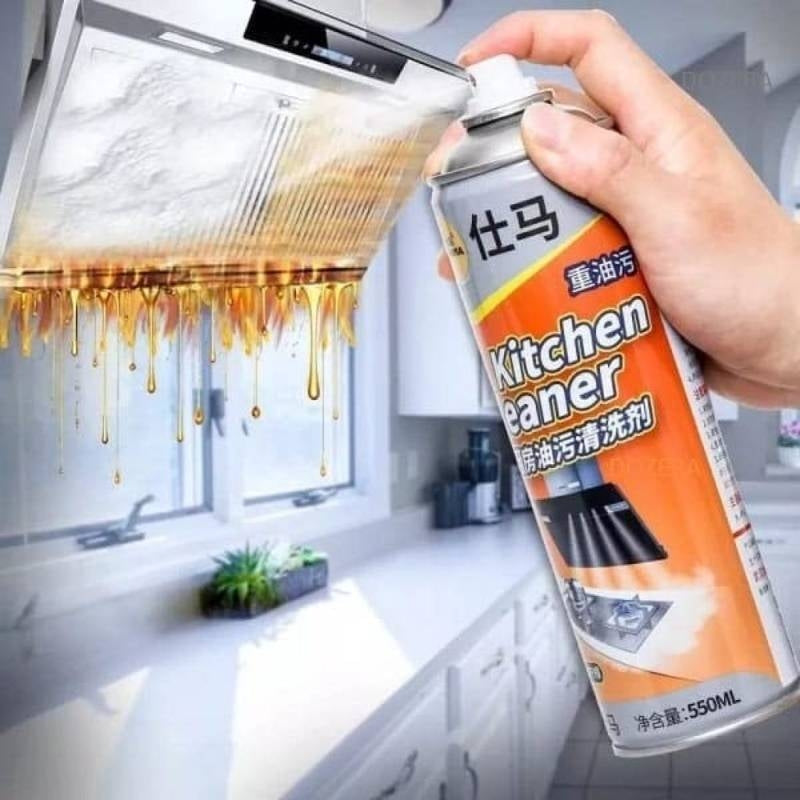 Kitchen Cleaner Foam Spray Multi Function Spray 500ml Cleaning Accessories