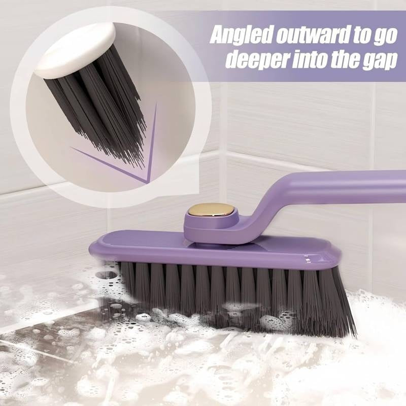 Gap Cleaning Brush, Crevice Cleaner, 360 Rotating Brush, Grout Scrubber, Window Track Cleaner.